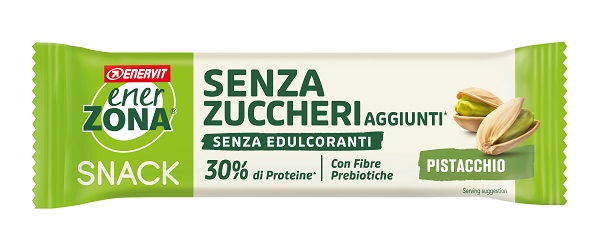 Enerzona Snack Barretta Proteica Senza Zuccheri Aggiunti Gusto Pistacchio 27 g