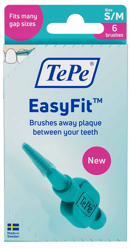 Tepe Easyfit S/M Scovolino Interdentale per Pulizia Profonda 6 pezzi