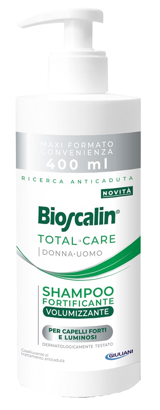 Bioscalin Total Care Donna - Uomo Shampoo Fortificante Volumizzante 400 ml