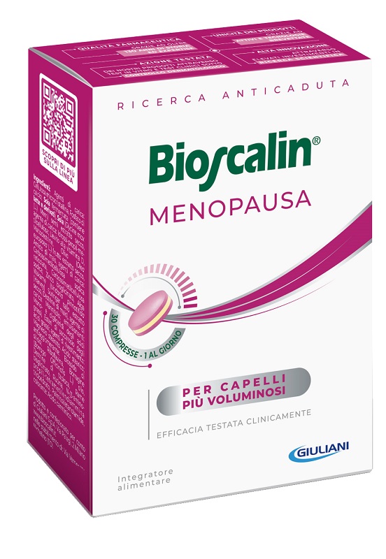 Bioscalin Menopausa Integratore Alimentare per Capelli Voluminosi 30 compresse