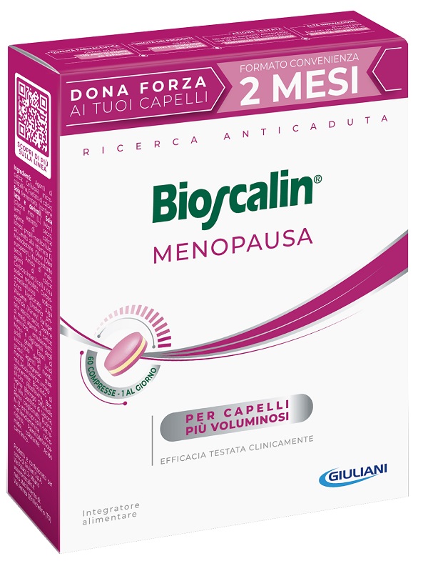 Bioscalin Menopausa Integratore Alimentare per Capelli Voluminosi 60 compresse