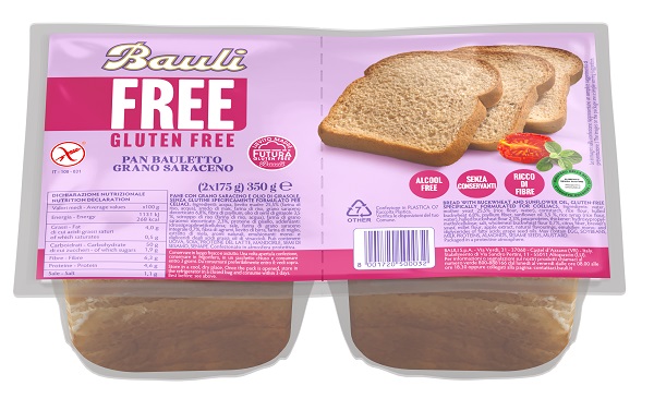 Bauli Free Pan Bauletto al Grano Saraceno 350 g