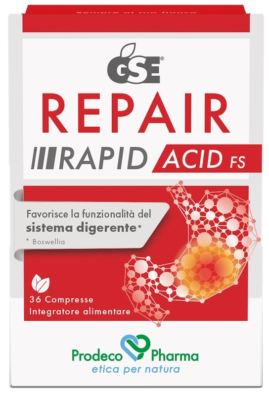 Gse Repair Rapid Acid Fs per il Benessere Digestivo 36 Compresse