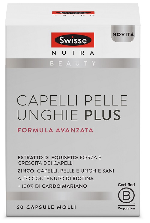Swisse Integratore Capelli Pelle Unghie Plus 60 Capsule Molli
