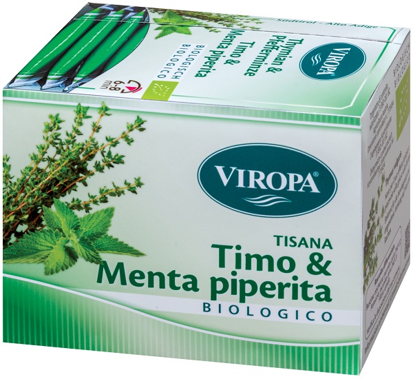 Viropa Tisana Timo & Menta Piperita 15 Filtri