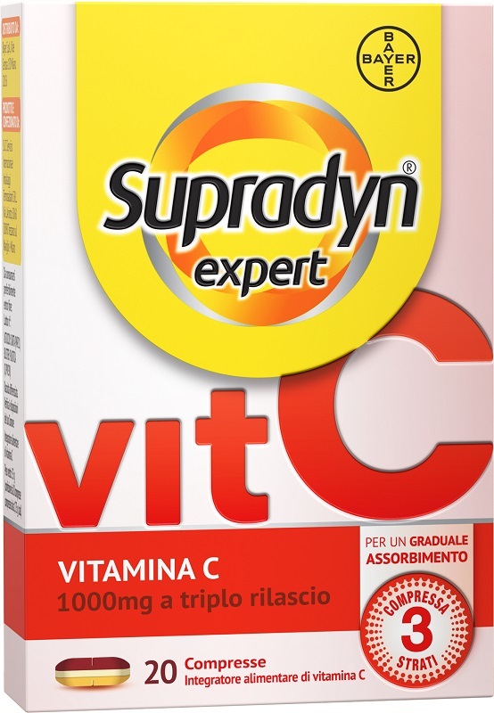 Supradyn Expert Vitamina C Integratore per le Difese Immunitarie 20 compresse