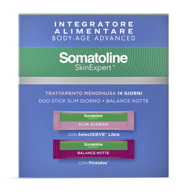Somatoline Skin Expert Body Age Advanced Integratore Menopausa 28 stick pack