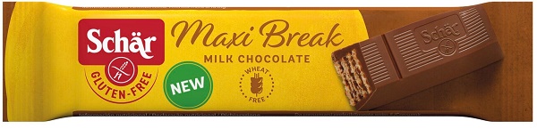 Schar Maxi Break Barretta al Cioccolato al Latte 38 g