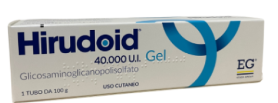 HIRUDOID*gel derm 100 g 40.000 UI