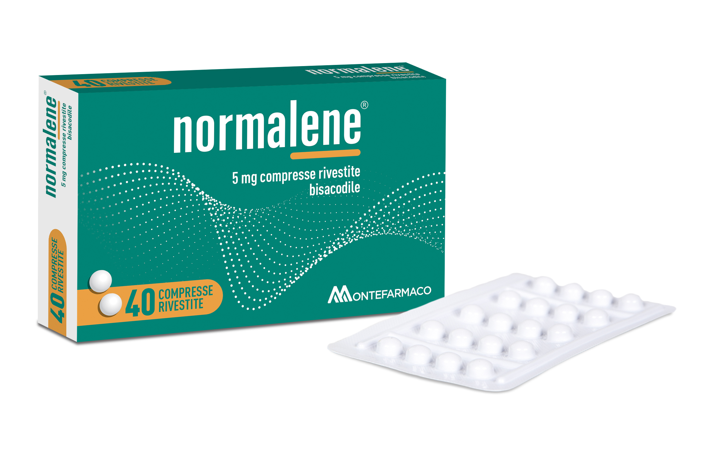 NORMALENE*40 cpr riv 5 mg