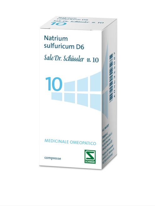NATRIUM SULFURICUM D6 SALE DR.SCHUSSLER N.10*D6 200 cpr flacone