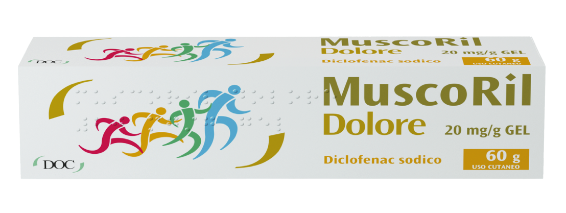 MUSCORIL DOLORE*gel 60 g 20 mg/g